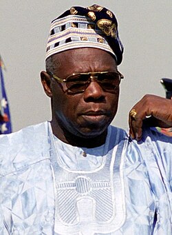 Portrait of Olusegun Obasanjo