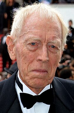 Portrait of Max von Sydow