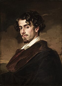 Portrait of Gustavo Adolfo Bécquer