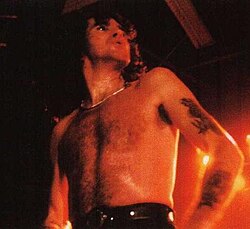 Portrait of Bon Scott