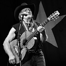 Portrait of Willie Nelson