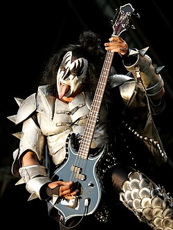 Portrait of Gene Simmons