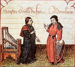 Portrait of Guillaume Dufay