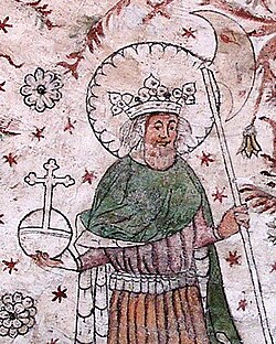 Portrait of Olaf II of Norway