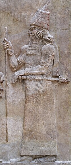 Portrait of Sargon II