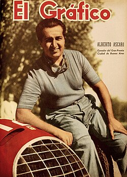 Portrait of Alberto Ascari
