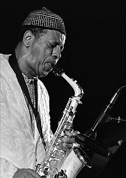 Portrait of Ornette Coleman