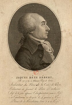 Portrait of Jacques Hébert
