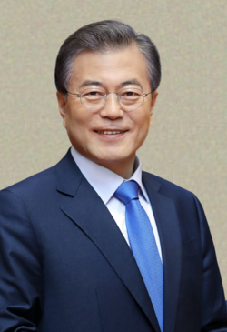 Portrait of Moon Jae-in