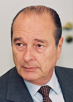 Portrait of Jacques Chirac