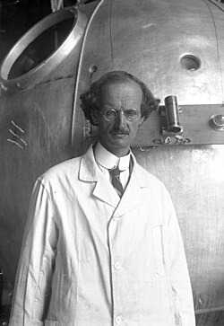 Portrait of Auguste Piccard