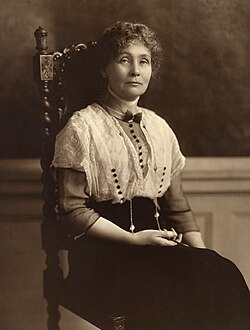 Portrait of Emmeline Pankhurst