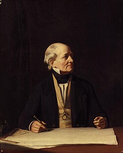Portrait of Francis Beaufort