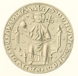 Portrait of Canute IV of Denmark