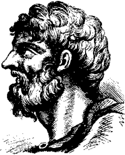 Portrait of Alcaeus of Mytilene