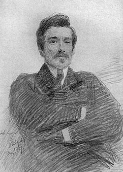 Portrait of John Millington Synge