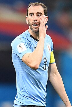 Portrait of Diego Godín