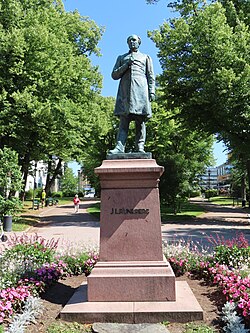Portrait of Johan Ludvig Runeberg