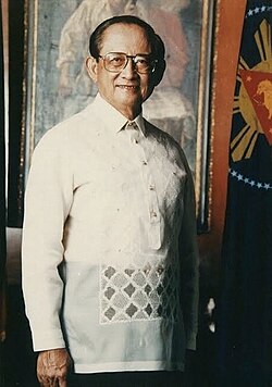 Portrait of Fidel Ramos