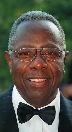 Portrait of Hank Aaron