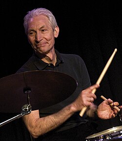 Portrait of Charlie Watts