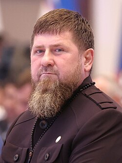 Portrait of Ramzan Kadyrov
