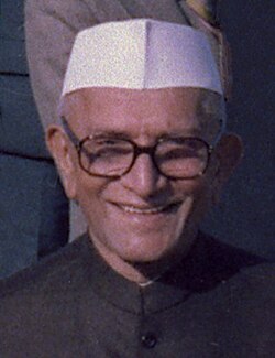 Portrait of Morarji Desai