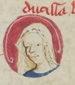 Portrait of Marie of Valois, Duchess of Bar