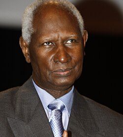 Portrait of Abdou Diouf