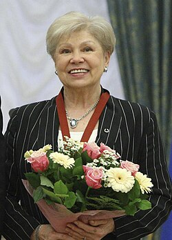 Portrait of Larisa Latynina