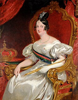 Portrait of Maria II of Portugal