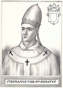 Portrait of Stephen VIII