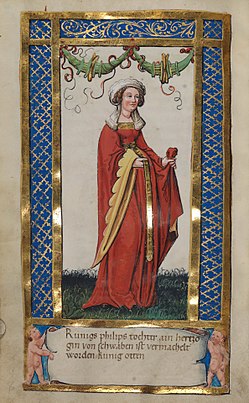 Portrait of Beatrice of Swabia