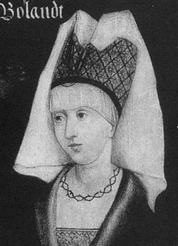 Portrait of Maria of Brabant, Duchess of Bavaria