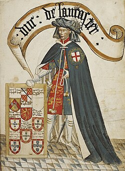 Portrait of Henry of Grosmont, 1st Duke of Lancaster