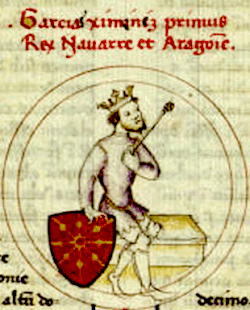 Portrait of García Jiménez of Pamplona