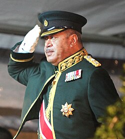 Portrait of George Tupou V of Tonga
