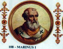 Portrait of Marinus I