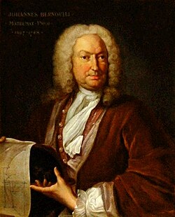 Portrait of Johann Bernoulli