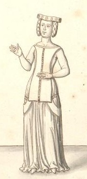 Portrait of Joan of France, Duchess of Brittany