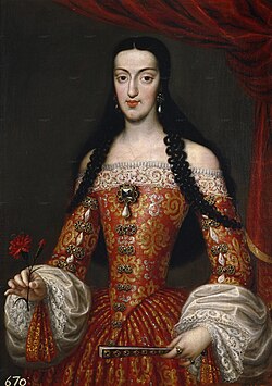 Portrait of Marie Louise d'Orléans