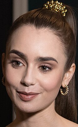 Portrait of Lily Collins