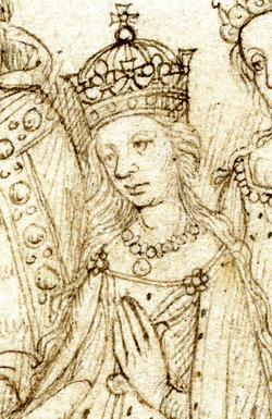 Portrait of Catherine of Valois