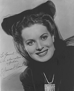 Portrait of Maureen O'Hara