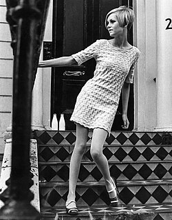 Portrait of Twiggy