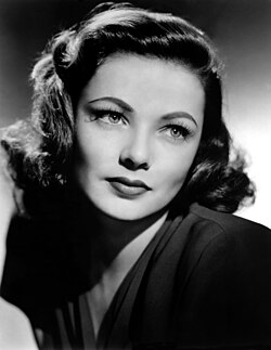 Portrait of Gene Tierney