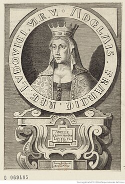 Portrait of Adelaide of Maurienne