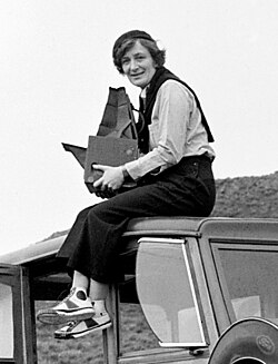 Portrait of Dorothea Lange