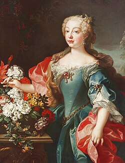 Portrait of Mariana Victoria of Spain