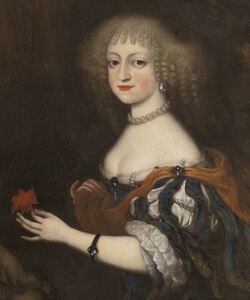 Portrait of Princess Frederica Amalia of Denmark